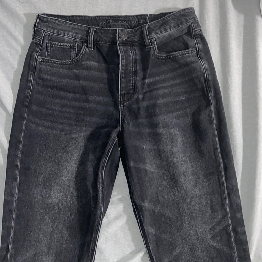 Hi-rise tomgirl jeans